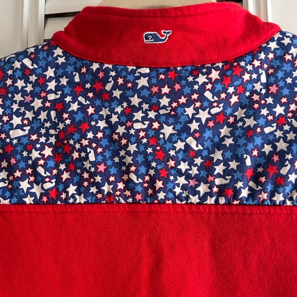 Vineyard Vines girls stars Shep shirt size XL - Picture 2 of 4